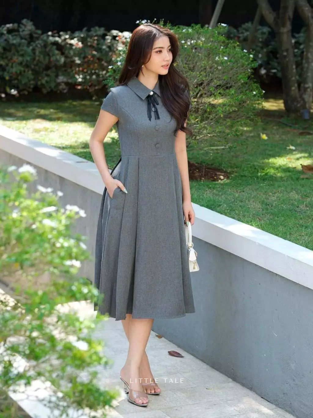 Little Tale - Lauren Dress / Casual Formal Dress / Mini Midi Maxi Dress / Dress Wanita Natal Imlek
